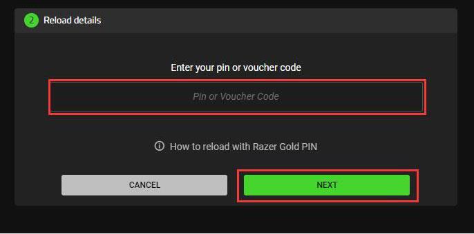 razer gold pin 充值教程