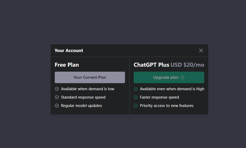 开通20美金的ChatGPT Plus有哪些优势？